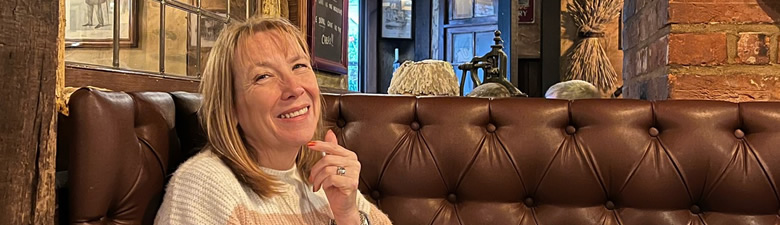 Deb Harmová, 57 let, po zhubnutí 10 kilogramů